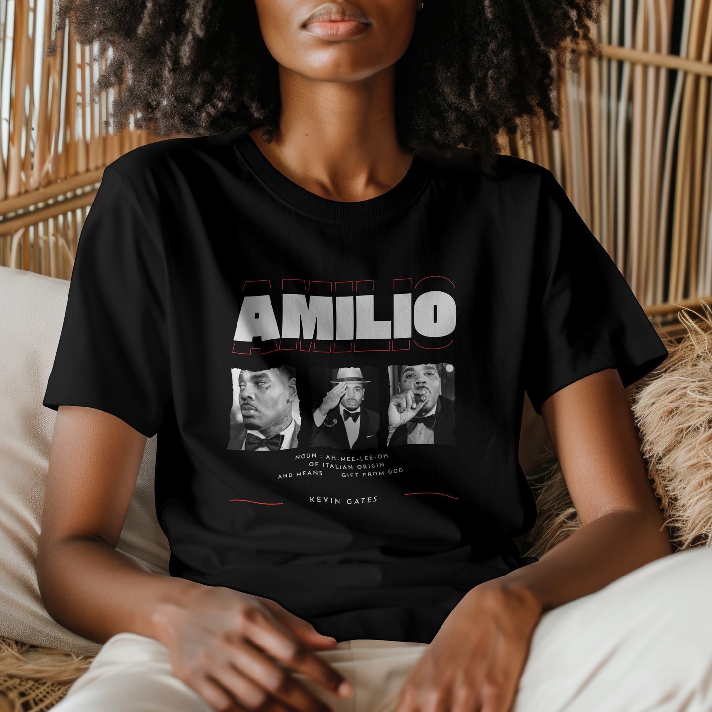 Kevin Gates Amilio Tour Graphic T-Shirt