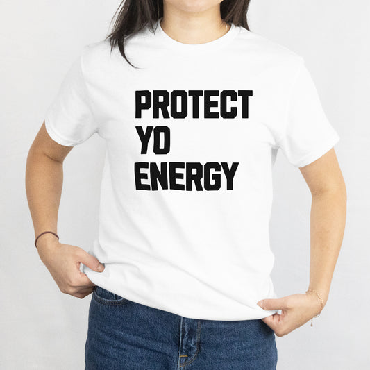 Protect Yo Energy Tee - White